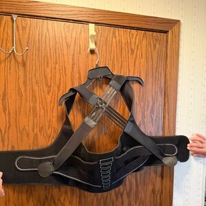 Black Posture Corrector Brace
